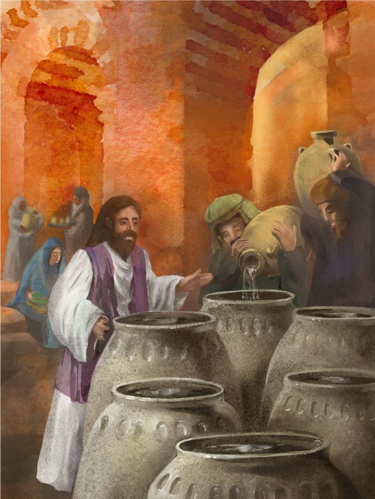 Fill the Waterpots with Water Champyungan